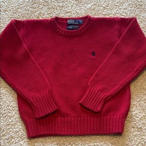 Polo Ralph Lauren Red Sweater Boy’s 5